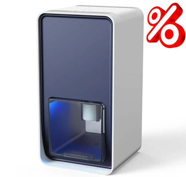 Бесшумный конденсационный осушитель воздуха Doctor-101 LEVANTE на 1,2 л с функцией ночника. Влагопоглотитель Днепр - изображение 1