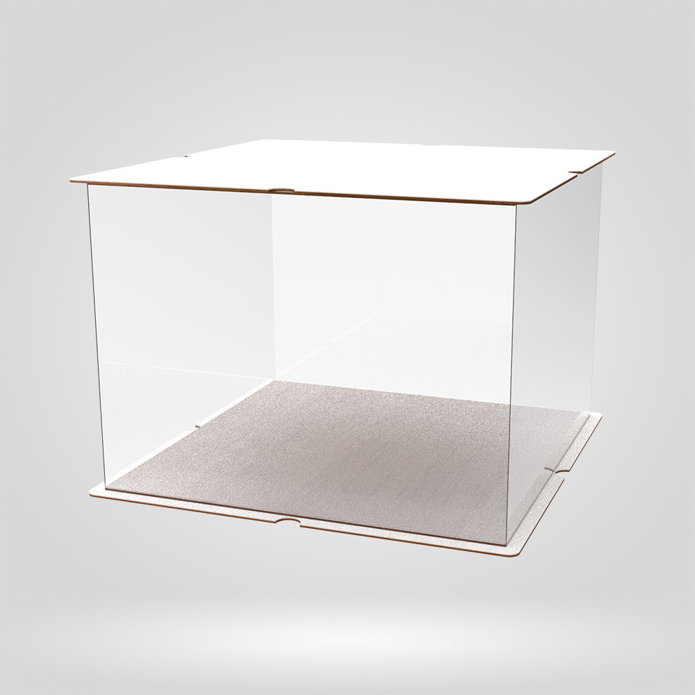 Коробка для тортів, квітів та подарунків EKOSTAR 400х400х300 Київ - фото 1