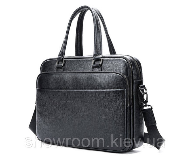 Чоловіча шкіряна сумка Leather Collection (5341) Київ - фото 8