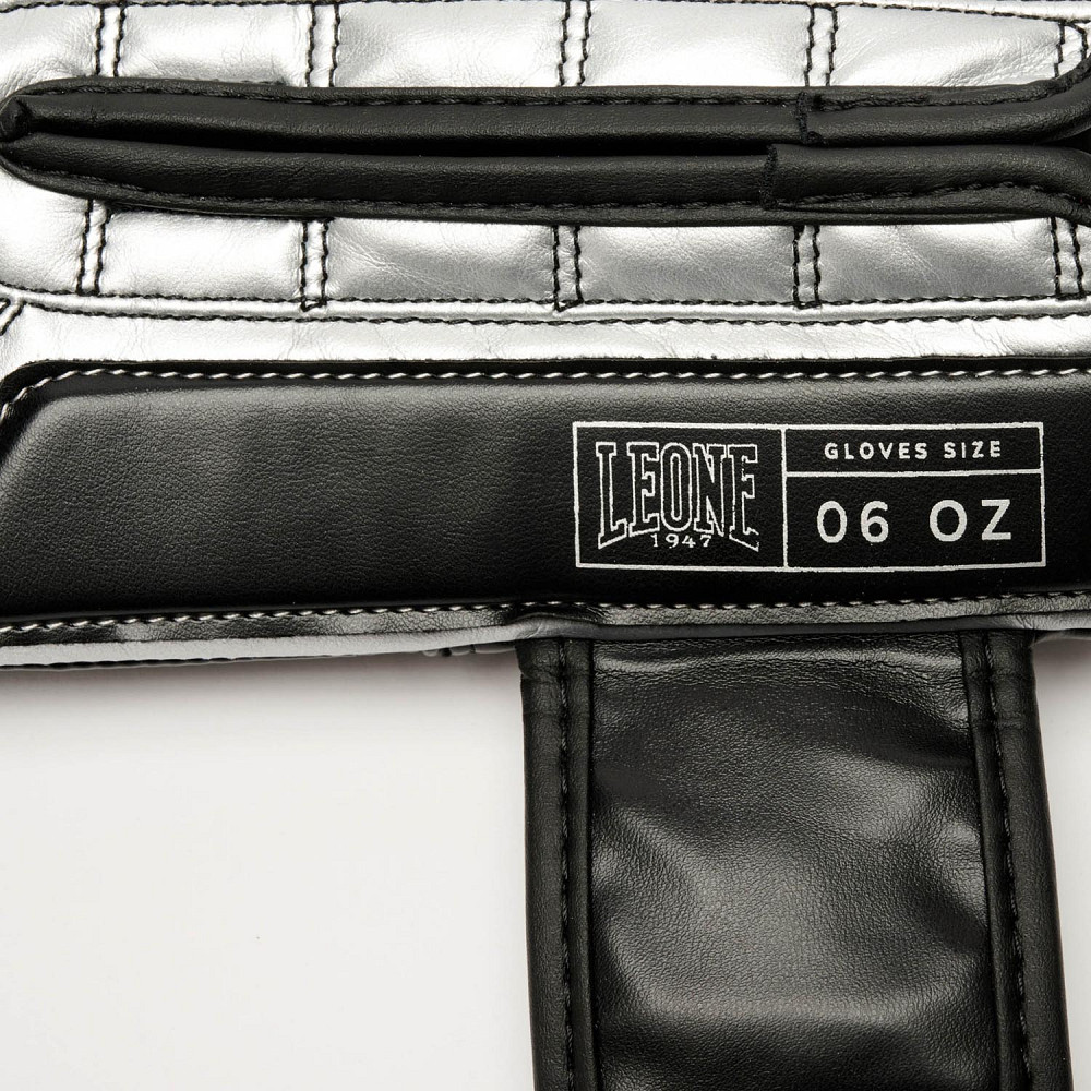 Дитячі боксерські рукавички Leone Iconic Black 6 ун. Кам'янське - фото 8