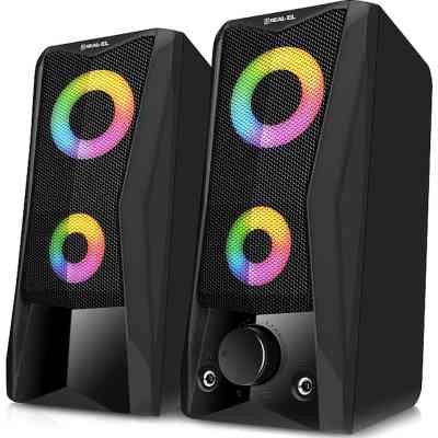 Акустическая система REAL-EL S-107 USB Black (EL121100017) Винница