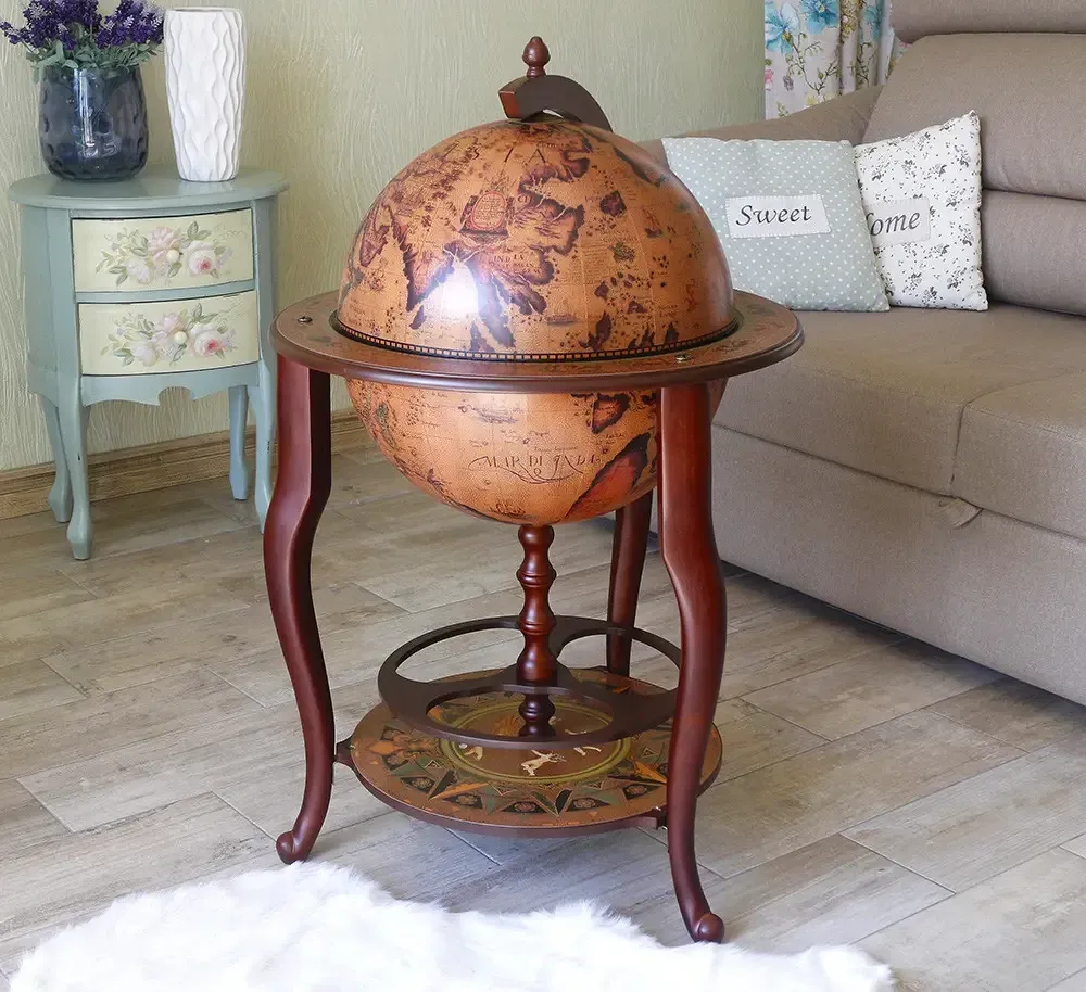 Глобус напольный бар Континенты кофейный сфера 45 см Гранд Презент mastersem Киев - изображение 2