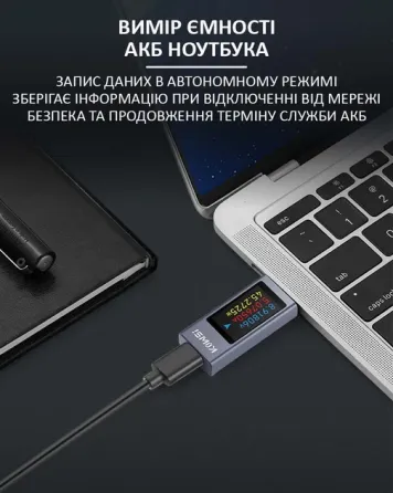 Тестер USB KWS-X1 Type-C для вимірювання потужності Київ