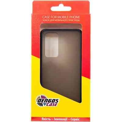 Чохол до мобільного телефона Dengos Matt Huawei P40, black (DG-TPU-MATT-46) (DG-TPU-MATT-46) Вінниця