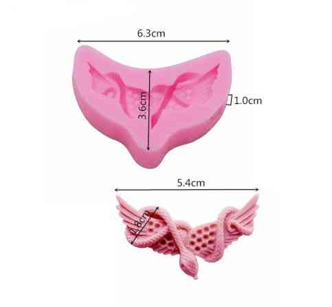 Силиконовая форма Змея 63 на 36 мм розовый Киев