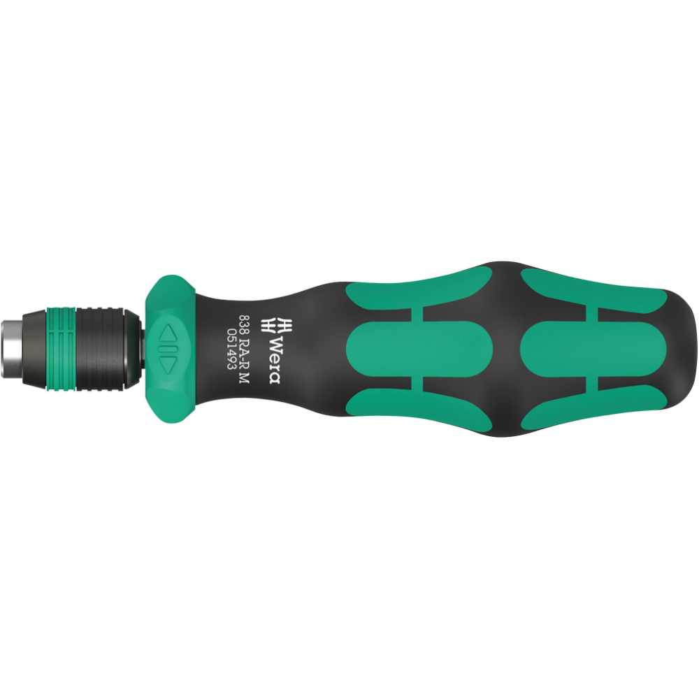 Трещеточная отвертка-битодержатель Wera 1/4