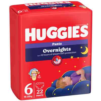 Підгузки Huggies Overnights Pants Трусики 6 15-25 кг 22 шт. (5029053581101) Вінниця