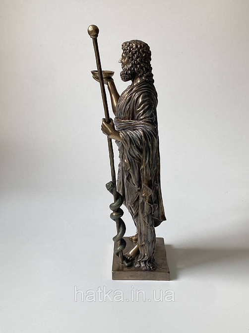 Статуэтка Veronese Гиппократ великий врач 32,5*14  см полистоун с бронзовым покрытием 72739A4 Киев - изображение 4
