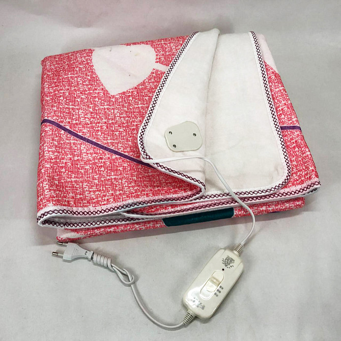 Електро ковдра електрична Electric Blanket 170х150 см, Електричне простирадло для дому NQ-26 Одеса - фото 4