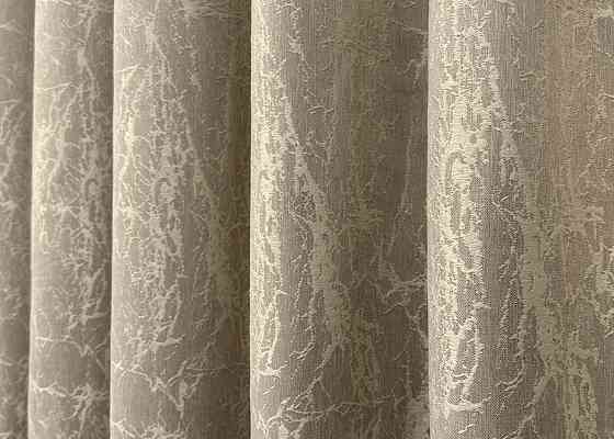 Шторна тканина жакард колекція "Viva Marmo" колір бежевий 1787ш Київ