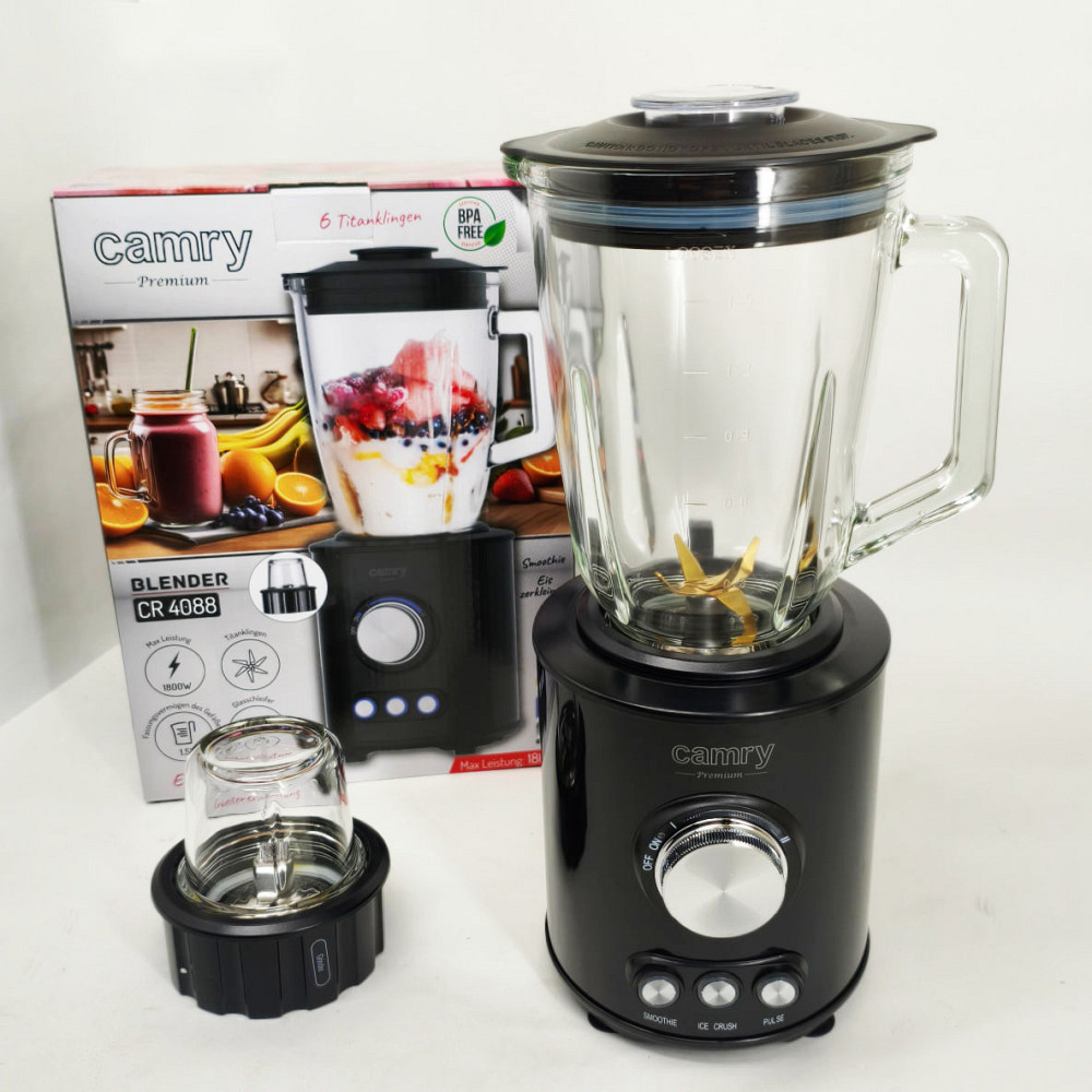 Блендер стаціонарний Camry CR 4088 1.5л 1800Вт MS-45 Львів - фото 5