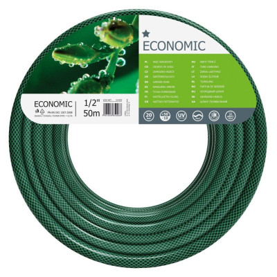 Поливочный шланг Cellfast ECONOMIC, 1/2", 50м, 3 слоя, до 20 Бар, -10…+50°C (10-003) Винница - изображение 1
