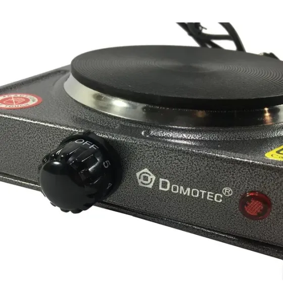 Плита электрическая дисковая Domotec MS-5811 настольная на 1 конфорку 1500W Коломыя