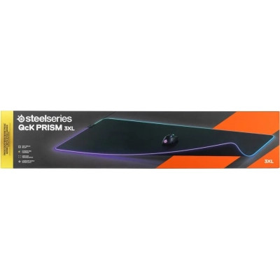 Килимок для мишки SteelSeries QcK Prism Cloth 3XL Etail RGB Black (63512) Вінниця - фото 5