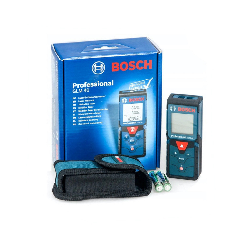 Лазерний далекомір Bosch GLM40 Professional (0601072902) Київ - фото 3