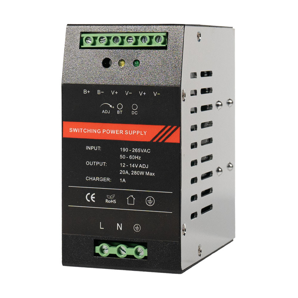 Джерело безперебійного живлення Kraft PSU-1220DIN з кріпленням на DIN-рейку (43-00110) Киев - изображение 1