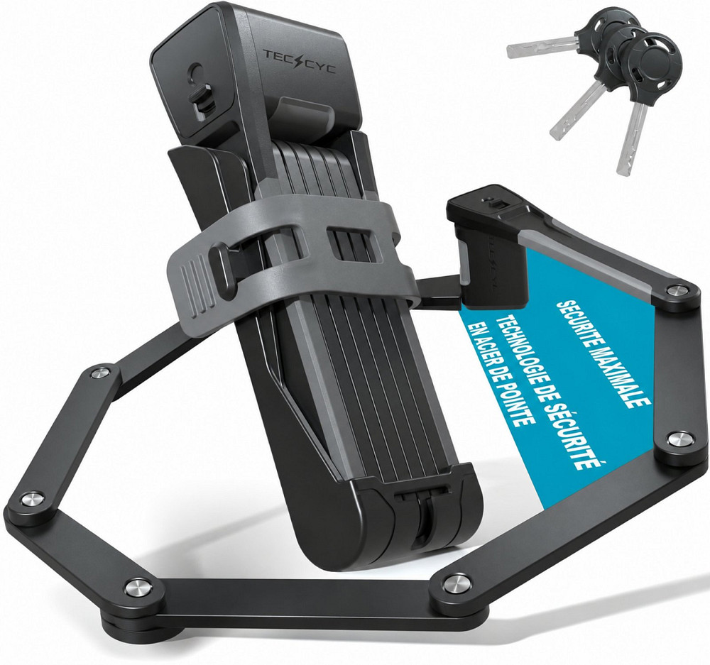 Замок сегментний на велосипед TECHCYC CS10002 Луцк - изображение 1