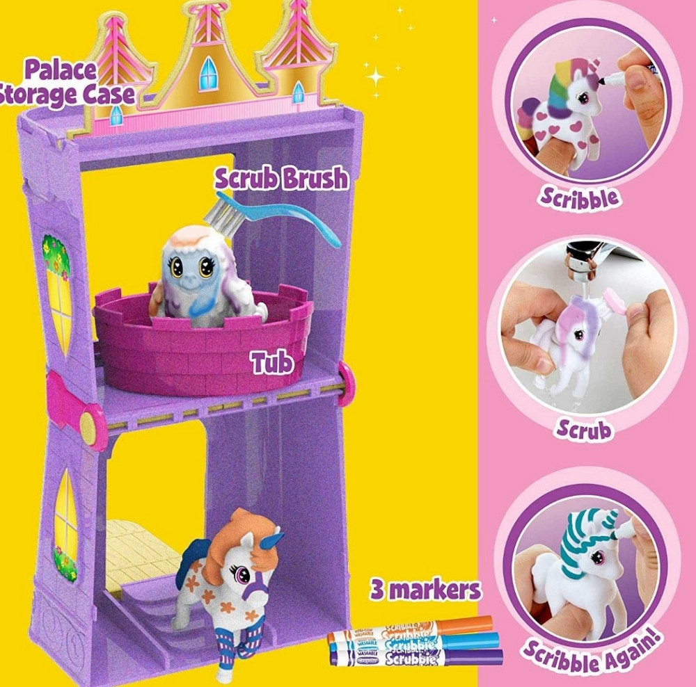 Crayola крайола раскрашиваемые питомцы Дворец питомцев Единорог. Харьков - изображение 2