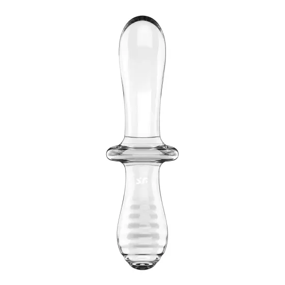 Скляний дилдо Satisfyer Double Crystal (Transparent) Львів