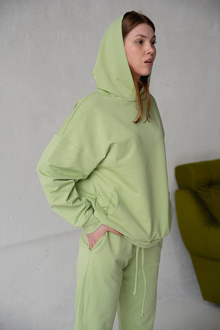 Теплий жіночий спортивний костюм на флісі JASMIN 48 Київ - фото 1