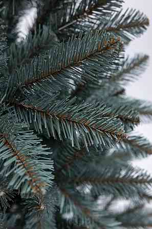 Штучна ялинка 1 м блакитна, новорічна ялинка Різдвяна ніч штучна SOK-22-1 Київ