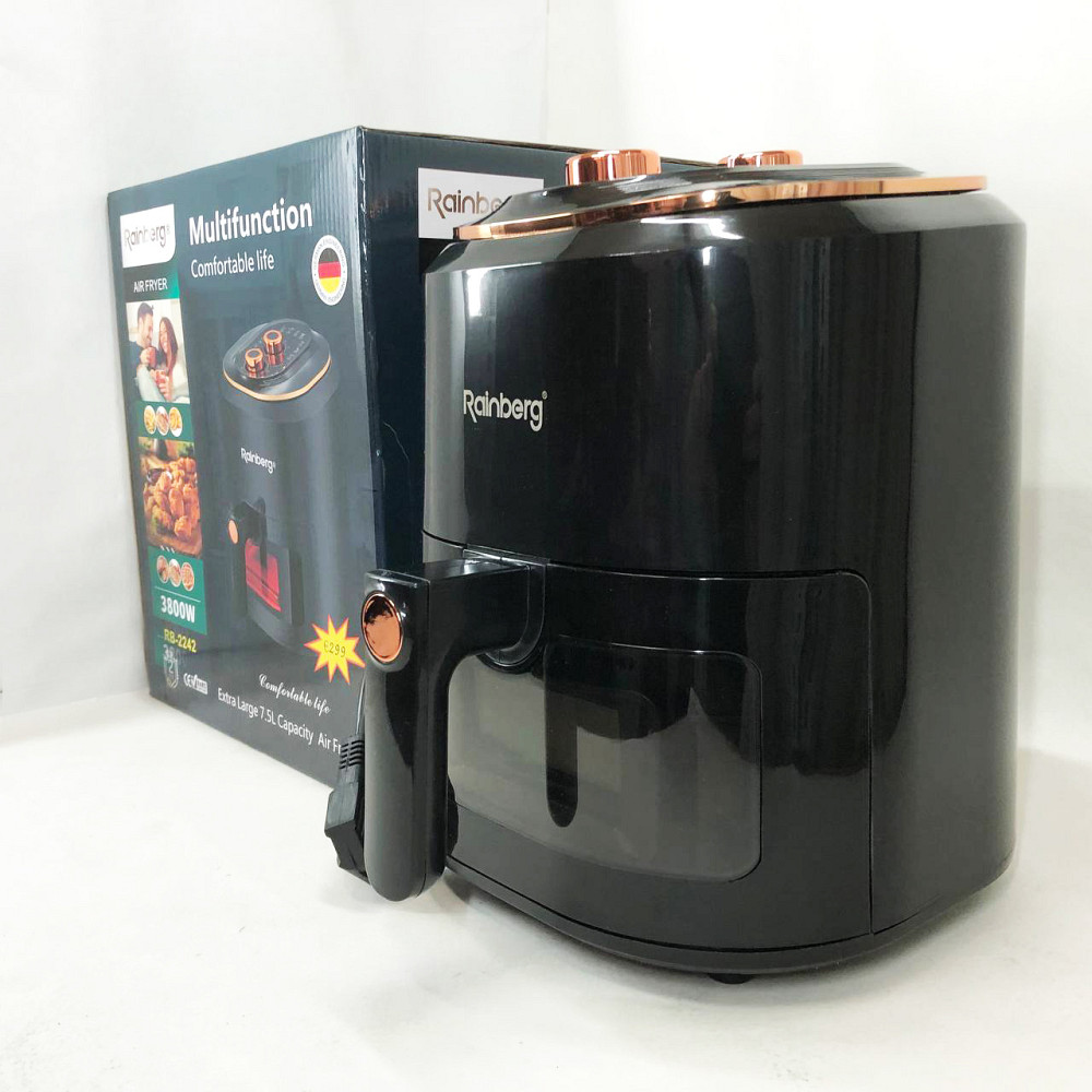 Електроплити без духовки, Фритюрниця гаряче повітря, Фритюрниця для приготування фрі-картоплі без олії JI-68 Львів - фото 1