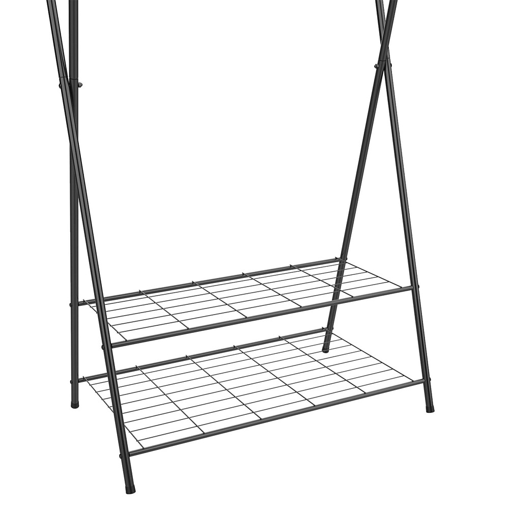 Стойка для одежды Casa Si Garment Rack Bamboo Black (CS92309W04) Киев - изображение 2