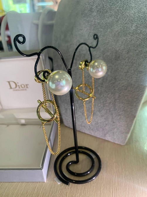 Діор сережки │Dior Одеса - фото 1