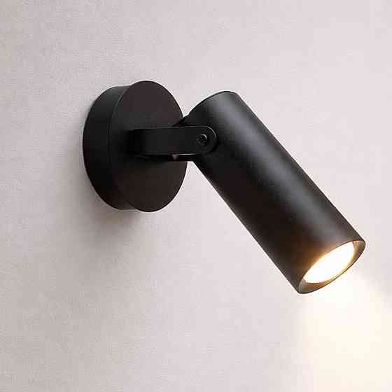 Светильник потолочный спот поворотный MSK Electric Focus под лампу Е27 черного цвета NL 14050-1 BK Одесса