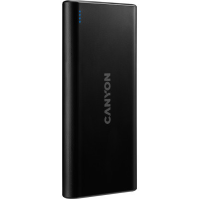 Батарея універсальна Canyon PB-106 10000mAh Input 5V/2A, Output 5V/2.1A(Max) (CNE-CPB1006B) Вінниця - фото 1