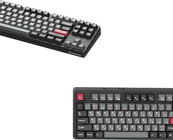 Клавіатура бездротова GamePro Asgard Ragnar Keychron Super Red Switch Black (MK285BK) ( 16903 ) Харків