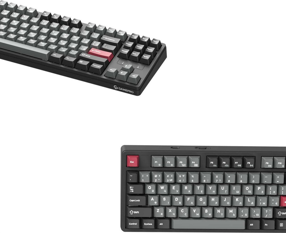 Клавіатура бездротова GamePro Asgard Ragnar Keychron Super Red Switch Black (MK285BK) ( 16903 ) Харків - фото 5