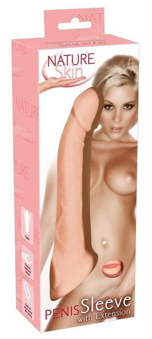 Насадка на пеніс та мошонку NS Penis Sleeve Sex Aura Київ - фото 1