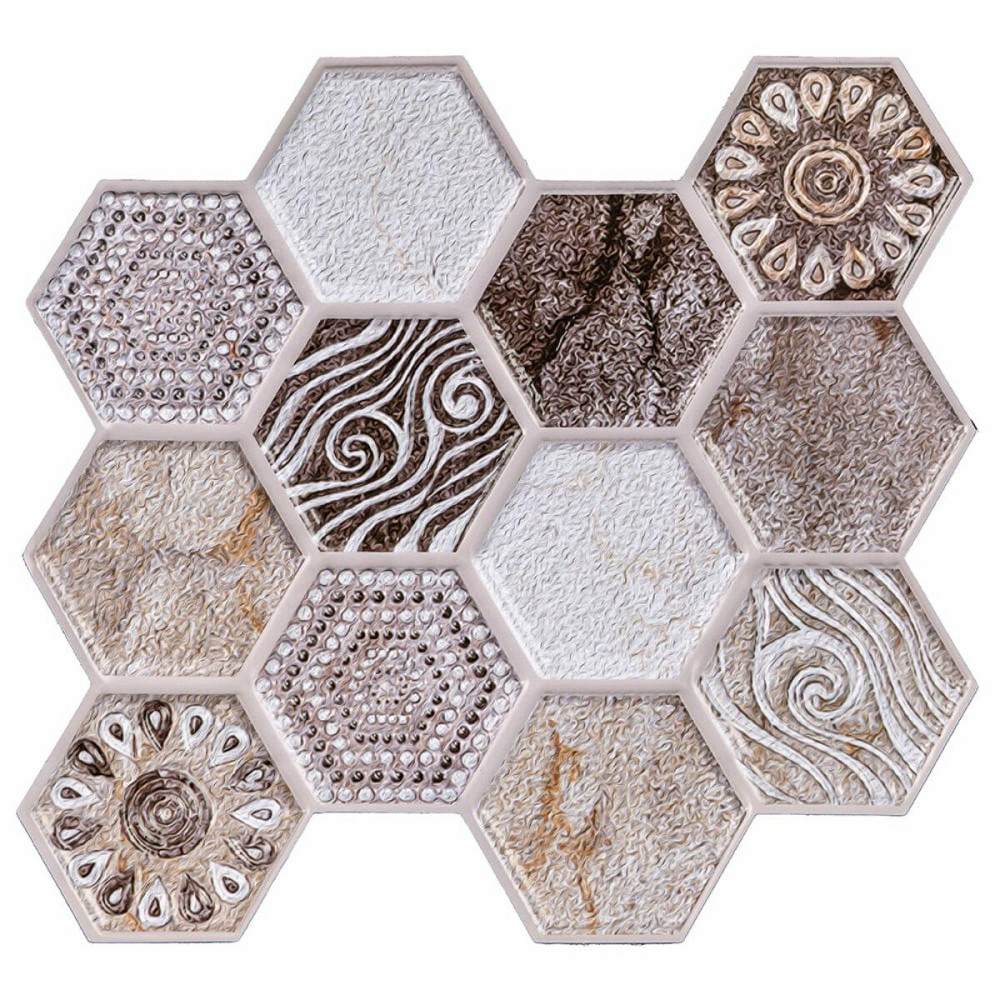 Декоративная ПВХ плитка на самоклейке 280х300х5мм Винтажная, цена за 1 шт. (СПП-507) SW-00001136 Днепр - изображение 1