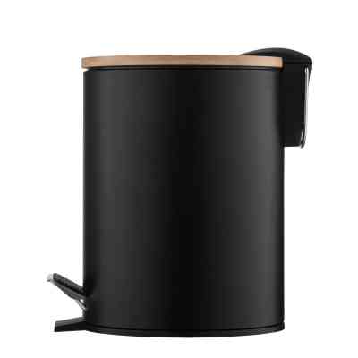 Контейнер для сміття Ardesto Minimalism З педаллю Чорний 3 л (ARHB3601BB) Вінниця