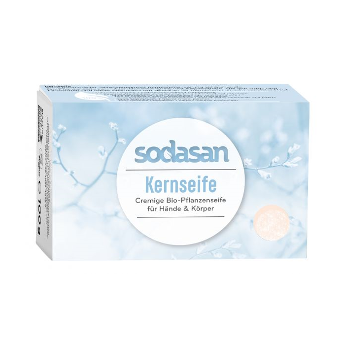 Органічне мило неароматизоване для чутливої шкіри SODASAN 100 г Київ - фото 1