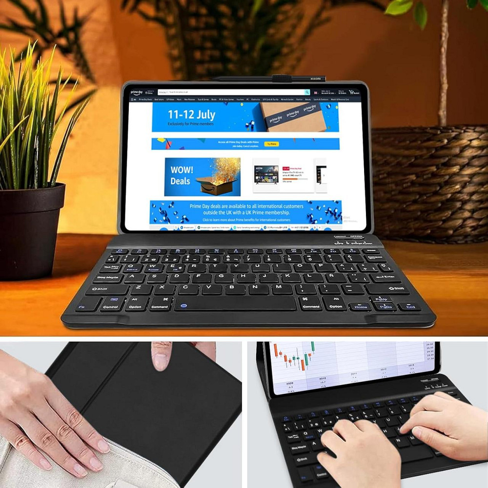 Чехол с блютуз клавиатурой для Redmi Pad 10.61 / Xiaomi Redmi Pad L83 10.61 Днепр - изображение 5