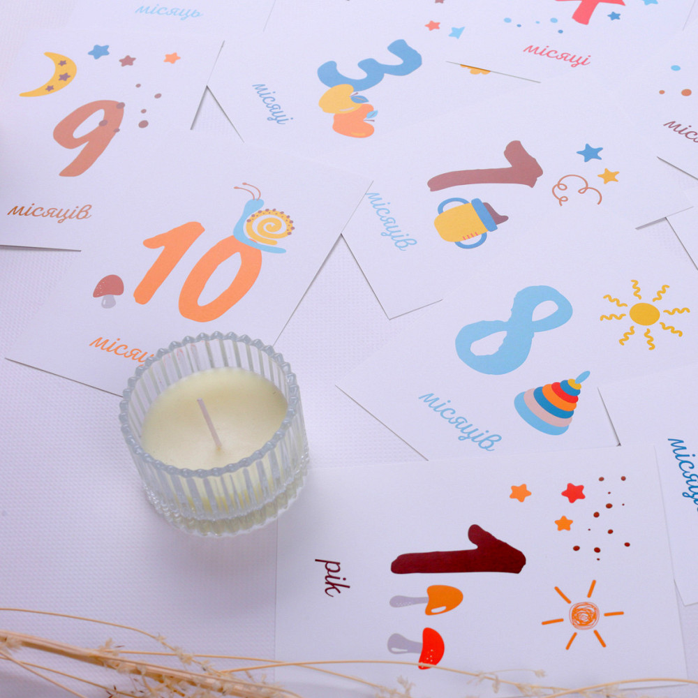 Картки для щомісячних фото малюків Тернопіль - фото 4