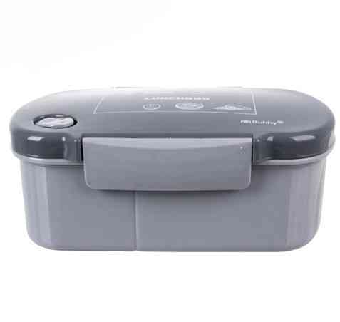 Ланч-бокс для їжі 800 мл з кришкою і клапаном Ruhhy (26169) Сірий Нововолинськ