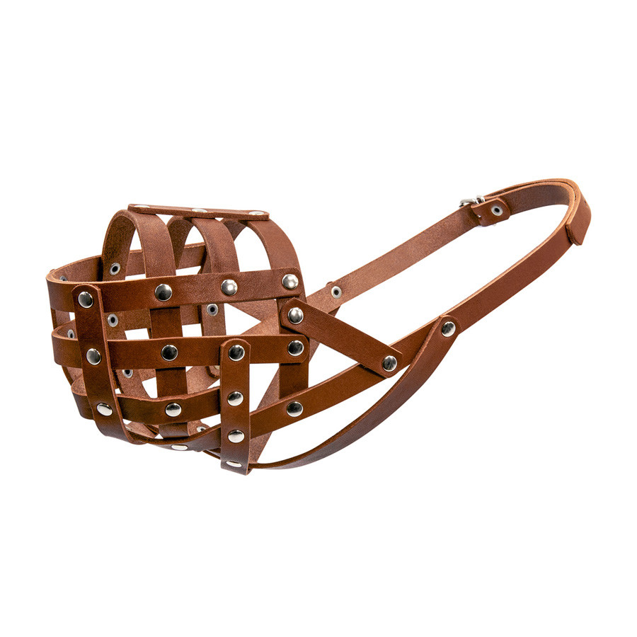 Намордник м'який "CoLLaR" №4 (ротвейлер кобель) коричневий Коломыя - изображение 2