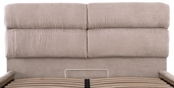 Ліжко Двоспальне Oxford Comfort 180 х 200 см Місті Mocco З підйомним механізмом та нішою для білизни Мокко Київ