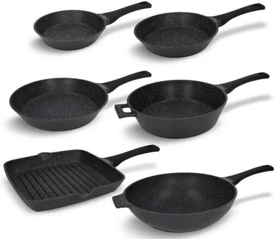 Zwieger zestaw patelni Black Stone 6 el. Киев