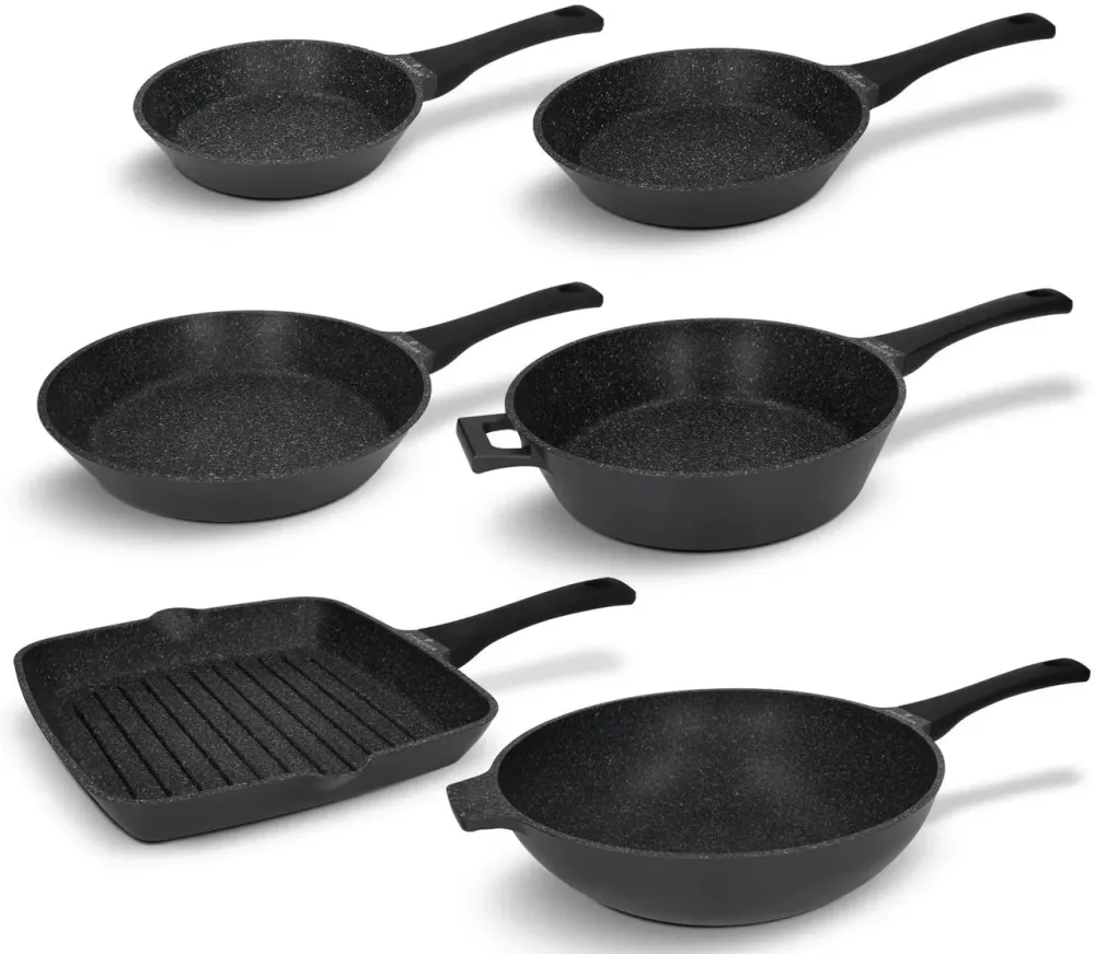 Zwieger zestaw patelni Black Stone 6 el. Киев - изображение 1