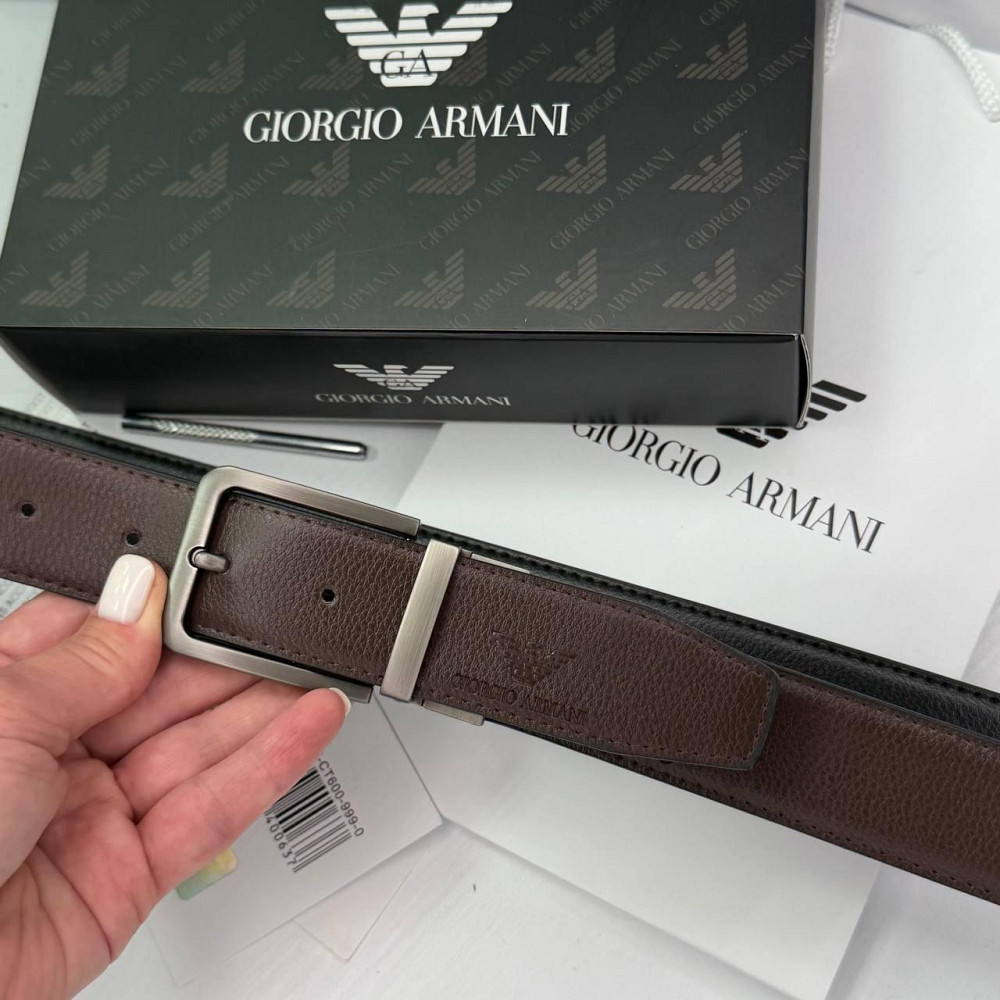 Подарочный набор ремень и кошелек Armani (305) Киев - изображение 9