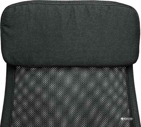 Крісло поворотне Q-345 чорне Днепр