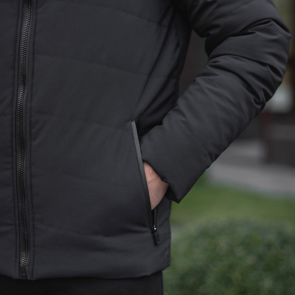 Чоловіча зимова Куртка з капюшоном Pobedov Winter Jacket Dzen Київ - фото 16