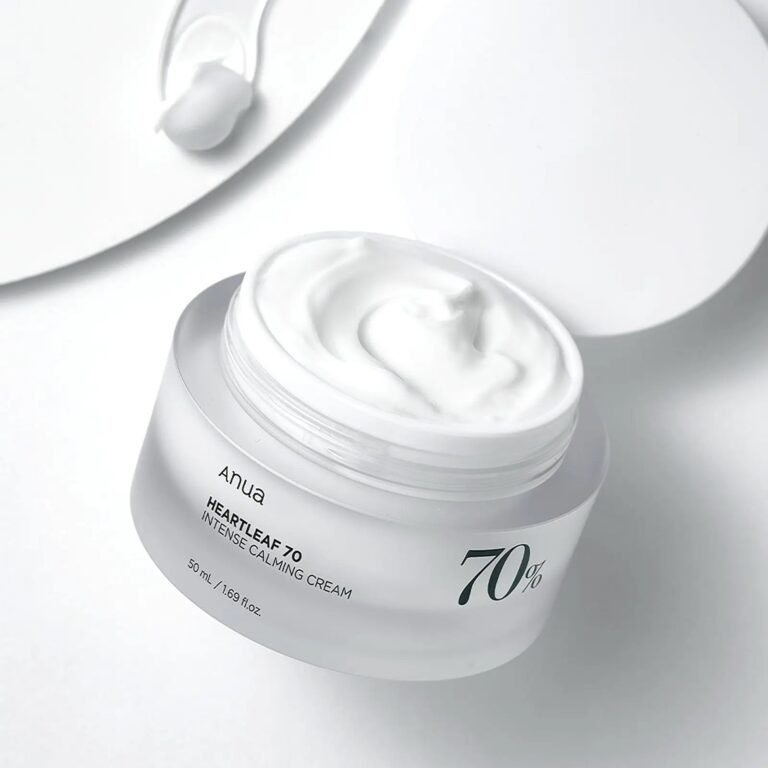 Успокаивающий крем для лица с экстрактом хауттюйнии Heartleaf 70% Intense Calming Cream Anua 50 мл Киев - изображение 2
