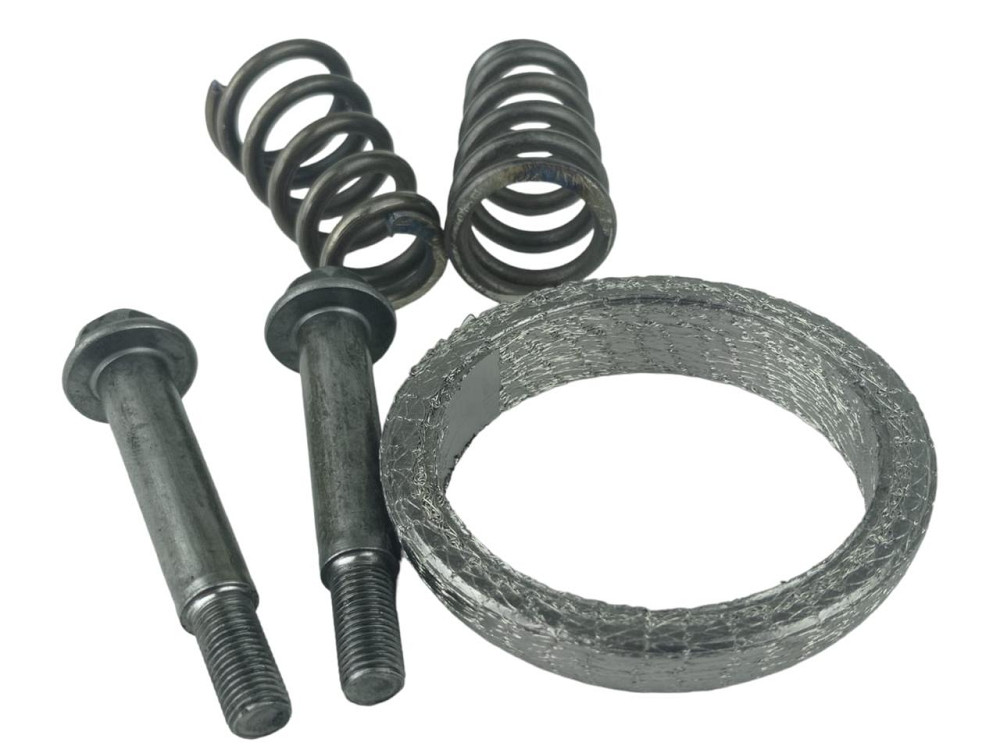 Ремкомплект 2108, 2109, 21099, 2110, 2111, 2112, 2113, 2114, 2115 (1 кольцо, 2 болта, 2 пружины) катализатора Мукачево - изображение 1