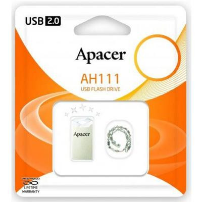 USB флеш накопичувач Apacer 64GB AH111 Crystal USB 2.0 (AP64GAH111CR-1) Вінниця - фото 4