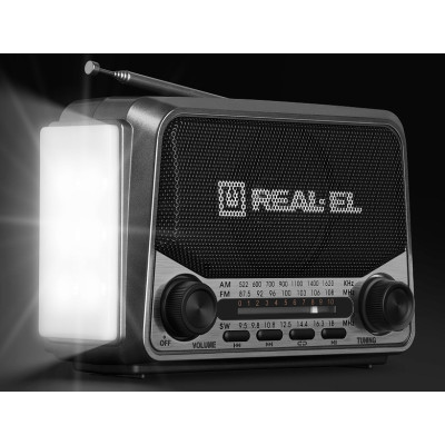 Портативний радіоприймач REAL-EL X-525 Grey Вінниця - фото 9